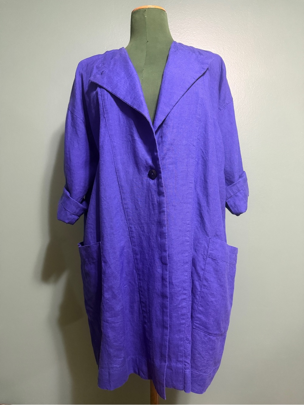 Bitte Kai Rand Scandinavian linen oversized blazer